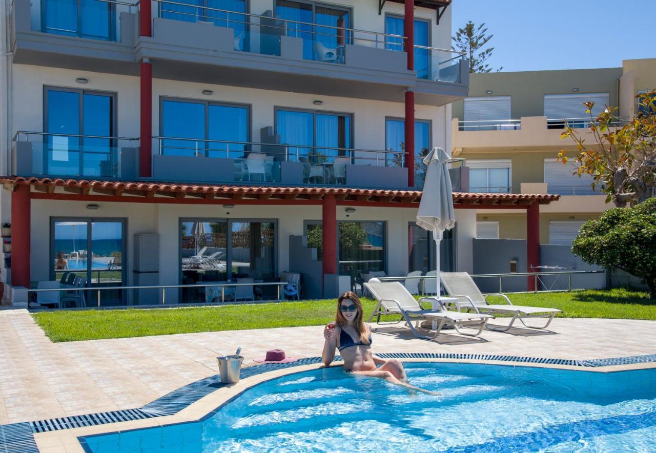 Giannarakis Beach Stalos Luaran gambar